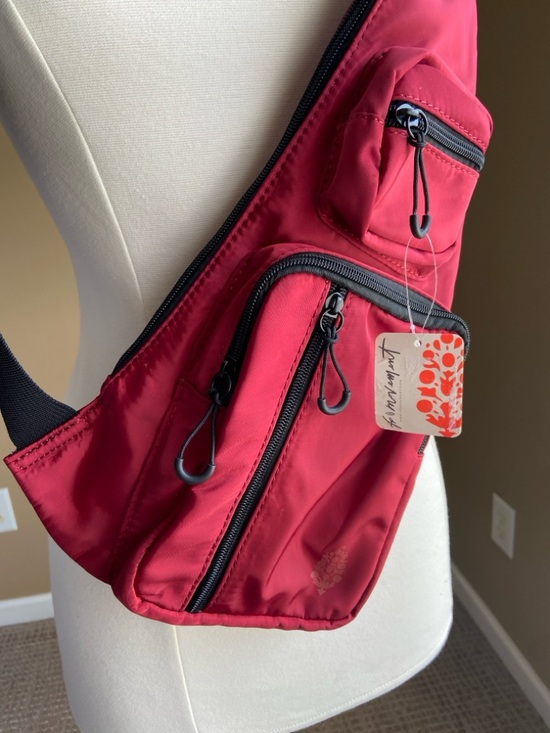 FP Movement by Free People Handbags - FP Movement by Free People Red Crossbody Sling Bag NWT Gender Neutral